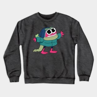 amphibian winter sprig Crewneck Sweatshirt